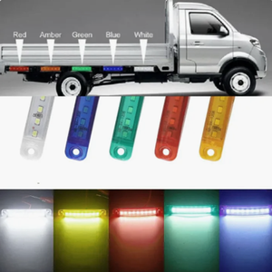 12V 24V étanche <span class=keywords><strong>LED</strong></span> feux <span class=keywords><strong>de</strong></span> <span class=keywords><strong>position</strong></span> latéraux feux <span class=keywords><strong>de</strong></span> <span class=keywords><strong>position</strong></span> avant arrière pour Van camion camion remorque 12 SMD avant côté nouveau - Product Image 6