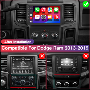 Radio Estéreo para Auto Junsun con Carplay para Dodge <span class=keywords><strong>RAM</strong></span> 1500 2500 3500 2013-2019, Reproductor de DVD para Auto, Unidad Principal de Radio, Navegación GPS - Product Image 2
