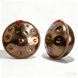 Offre Spéciale – Vente en Gros : Handpan Drum Artisanal <span class=keywords><strong>de</strong></span> 22 Pouces à 14 Notes – <span class=keywords><strong>Instrument</strong></span> <span class=keywords><strong>de</strong></span> <span class=keywords><strong>Musique</strong></span> - Product Image 1