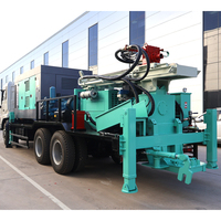 Machine de forage de puits d'eau profonde, équipement mobile monté sur camion pour le forage de puits d'eau