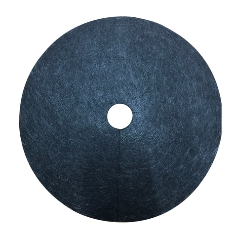 Huasheng Black Eco-friendly Polyester Non-Woven Felt Tree Rings Anti-Grass Cloth for Agricultural Weed Control Garden Supplies