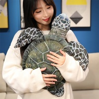 Peluches Tortues de Plusieurs Tailles, Cadeaux d'Anniversaire, Cadeaux de Fêtes, Jouets pour Machines à Pinces, Cadeaux pour Couples, Jouets Apaisants pour Enfants
