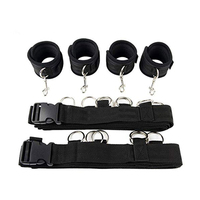 Jouets Sexuels Érotiques pour Adultes Femme Couples Jeux BDSM Sexe Bondage Contrainte Fétiche Esclave Menottes et Chevillères Sex Shop