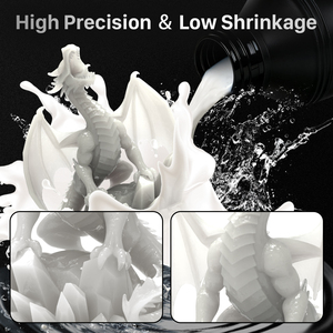 Magforms resina Para impressora 3D máy in Nhựa photopolymer trắng 500g 1kg 405nm DLP LCD in ấn Giày mô hình nhựa đàn hồi - Product Image 4