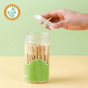 Pistolet Teppo Jetable en Bambou Brochette de Peau Verte Corps Rond BBQ - Product Image 6