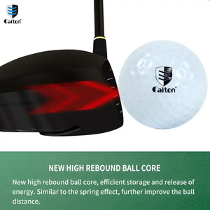 Pelotas de golf de 2 capas con logotipo personalizado, precio al por mayor, distancia de vuelo aumentada <span class=keywords><strong>en</strong></span> más de 40 yardas <span class=keywords><strong>en</strong></span> promedio, pelotas de golf, golf profesional - Product Image 3