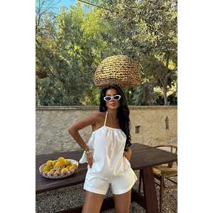 Shorts Deportivos Blancos Julia para Mujer - Product Image 6