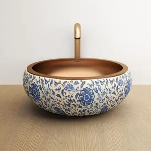 Nuovo design di colore lavabo in ceramica Antico lavabo prezzo in pakistan