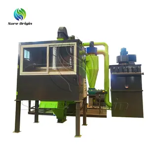 waste cable wires copper granulator metal recycling equipment Mini scissor tire shredder machine scrap