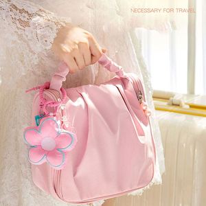 Sac de Maquillage Portable de Luxe avec Logo Gratuit, Organisateur de Soins de la Peau, Sacs Cosmétiques de Voyage, Trousse de Toilette Suspendue avec Crochet - Product Image 4
