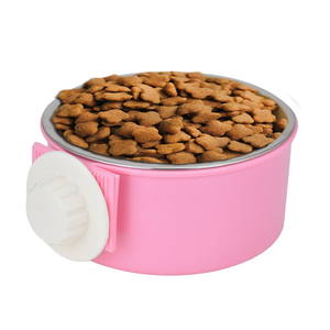Tazón Portátil para Mascotas de Acero Inoxidable Antideslizante, Resistente al Agua, con Diseño para Colgar en la Jaula, Fácil de Limpiar, Venta al Por Mayor - Product Image 2