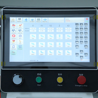 Máquina Ranuradora CNC Automática con Control Digital, Equipo de Ranurado de Placas Metálicas para Producción de Puertas de Gabinetes