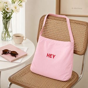 Lightweight Nylon Shoulder <b>Bags</b> for Women Portable Large Capacity Ladies Handbags <b>College</b> Style Female Casual Tote <b>Bag</b> - Product Image 6