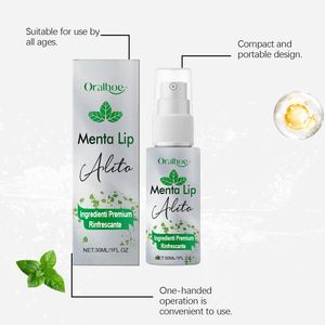 Spray Bucal Refrescante Natural, Efecto Rápido, Aroma a Menta, 30 ml - Product Image 3
