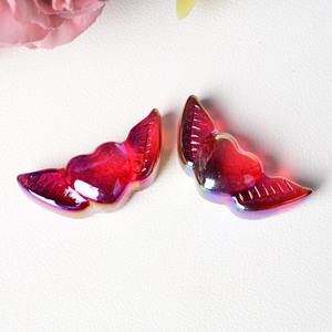 ขายส่งปีกคริสตัลรูปหัวใจสีแดงคุณภาพสูง ขนาด 4 ซม. แฟชั่นทันสมัย ตกแต่งบ้าน พิมพ์ลายดิจิทัล ปลอดภัย - Product Image 6