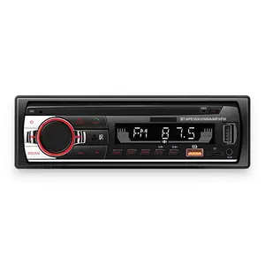 Autoradio 1 din con supporto vivavoce BT carica telefono con lettore mp3 per auto AUX FM 2USB