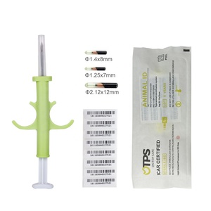 134.2kHz fdx-b 1.4x8 mét iCar em4305 Pet vi mạch động vật ID chip RFID tiêm vi mạch cho động vật chó - Product Image 3