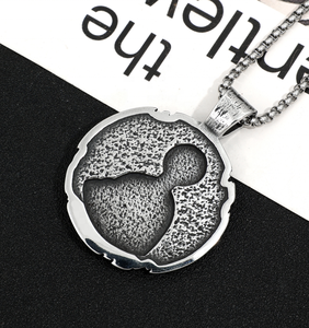 Giáo Hoàng khôn ngoan hiền triết tổng giám mục thép Titan Mặt dây chuyền của nam giới thép không gỉ Vòng cổ bán buôn DMP 125 - Product Image 3