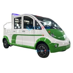 Voiture de patrouille électrique bicolore personnalisée pour le tourisme, les terrains de golf et de nombreuses autres occasions - Product Image 1
