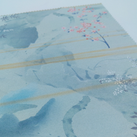 Tissu PU Modèle 2027, fin, doux, imprimés colorés, texture mate, technique de tricotage au dos, résistant à l'abrasion, anti-moisissure