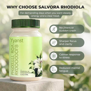 Cápsulas de extracto de Rhodola rosea de marca privada de alta calidad que favorecen el equilibrio del estrés, la concentración, la claridad mental y el estado de ánimo tranquilo. - Product Image 3