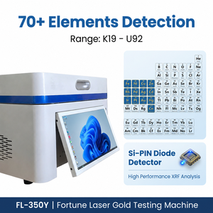 EDXRF Gold Analyzer 0.04% Accuracy <b>70</b> Detection for Jewellery Retail CE RoHS AERB Certified - Product Image 3