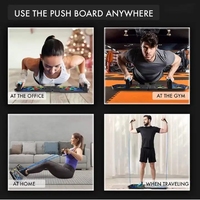 FDFIT Vente en gros Planche de pompes portable avec logo personnalisé pour entraînement à domicile