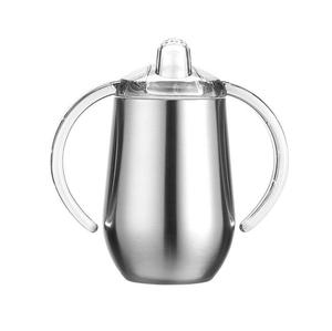 Taza de vientre grande creativa, vaso térmico de acero inoxidable con mango, 8oz, 10 oz, 14oz - Product Image 2