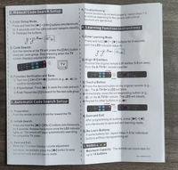 Control Remoto Universal para TV con Función de Aprendizaje A-TV18+