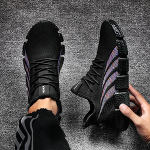 Venda quente quatro estações sapatos masculinos amarrar leve esportes sapatos homens sapatos casuais ao ar livre - Product Image 3
