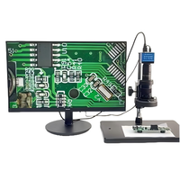 BAXIT High Precision 4K Digital Video Microscope Auto Focus IP53 External Display Support for Industrial Mobile Repair