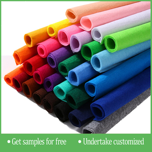 Vendita calda 100% feltro feltro apprendimento bordo personalizzato poliestere morbido feltro di lana foglio di tessuto S17 colore feltro feltro pad feltro zucca - Product Image 4