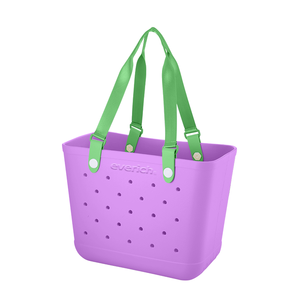 Bolsa de Playa Impermeable para Mujer, Bolso de Mano Lavable de Goma para Deportes, Piscina, Viajes y <span class=keywords><strong>Mercado</strong></span> - Product Image 3