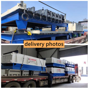 เครื่องผลิตเสาคอนกรีตสำเร็จรูปสำหรับงานภายนอกอาคาร พร้อมระบบปั๊ม PLC เครื่องยนต์ไฮดรอลิกขึ้นรูปกึ่งอัตโนมัติ ประหยัดพลังงาน - Product Image 3