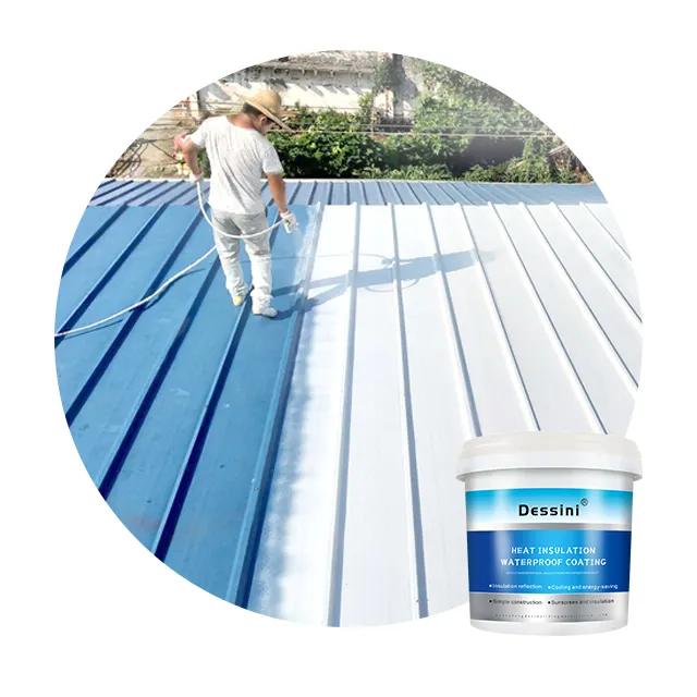 Dessini Insulation and waterproofing coatings roofs and floors waterproofing materials waterproof paint