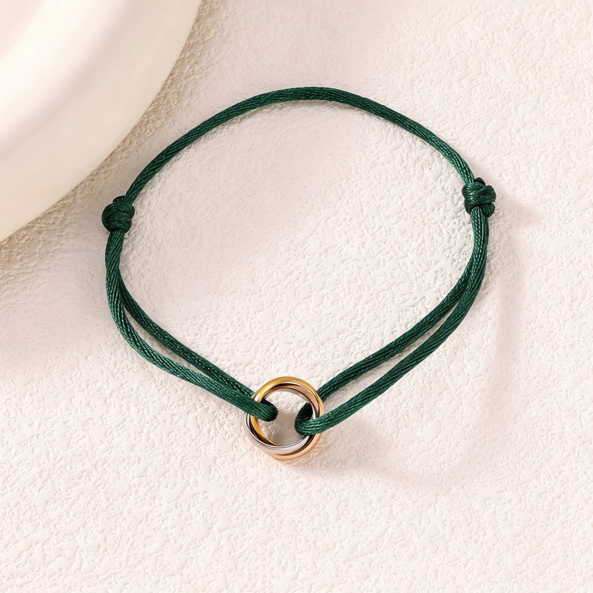 Vert foncé + 3 cercles de couleurs