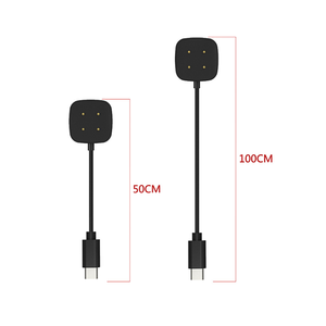 <span class=keywords><strong>Chargeur</strong></span> magnétique pour <span class=keywords><strong>Fitbit</strong></span> Versa 3 4, <span class=keywords><strong>chargeur</strong></span> de montre pour <span class=keywords><strong>Fitbit</strong></span> <span class=keywords><strong>Sense</strong></span> 2, base de charge, câble USB, station de charge - Product Image 3