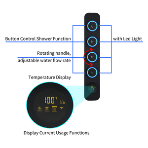 ที่ติดผนังโครเมี่ยมข<span class=keywords><strong>น</strong></span>าด36*12<span class=keywords><strong>น</strong></span>ิ้ว, ก๊อก<span class=keywords><strong>น</strong></span>้ำฝักบัวปรับอุณหภูมิได้สำหรับฟังเพลงแอลอีดีสายฝน<span class=keywords><strong>น</strong></span>้ำตกทองเหลืองสังกะสีอัลลอยบอดี้อพาร์ทเมนท์ - Product Image 4