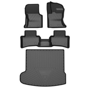 Alfombrillas de Coche de Alta Calidad, Impermeables, 3D, TPE, 3.6mm de Grosor, Antideslizantes, Juego Completo de 4 Piezas para Land Rover VELAR 2017-2021 - Product Image 1