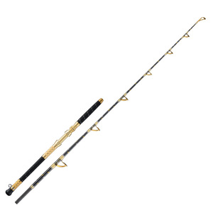 Caña de Pescar de Fibra de Vidrio para Barco, 1.65m 1.8m 1.95m 2.1m, Potencia de Arrastre 40kg, 1.5 Secciones, Spinning y Casting, Pesca en Alta Mar - Product Image 1