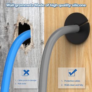 Kit de enrutamiento de cables Starlink ELFCULB, pasacables de pared Starlink para orificios de pared de 1 pulgada, bujes de paso de <span class=keywords><strong>cable</strong></span> Starlink - Product Image 2