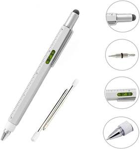 Pena multi-alat, penggaris pulpen, Level, Obeng Phillips LED - Product Image 6