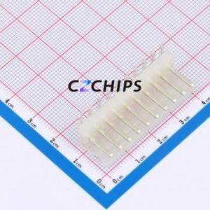 3.96-10AW Wire-to-<b>Board</b> <b>Pin</b> Header Bent Lead Through Hole,P=3.96mm Connector 1x10P 3.96mm Right Angle Insert 10P - Product Image 1