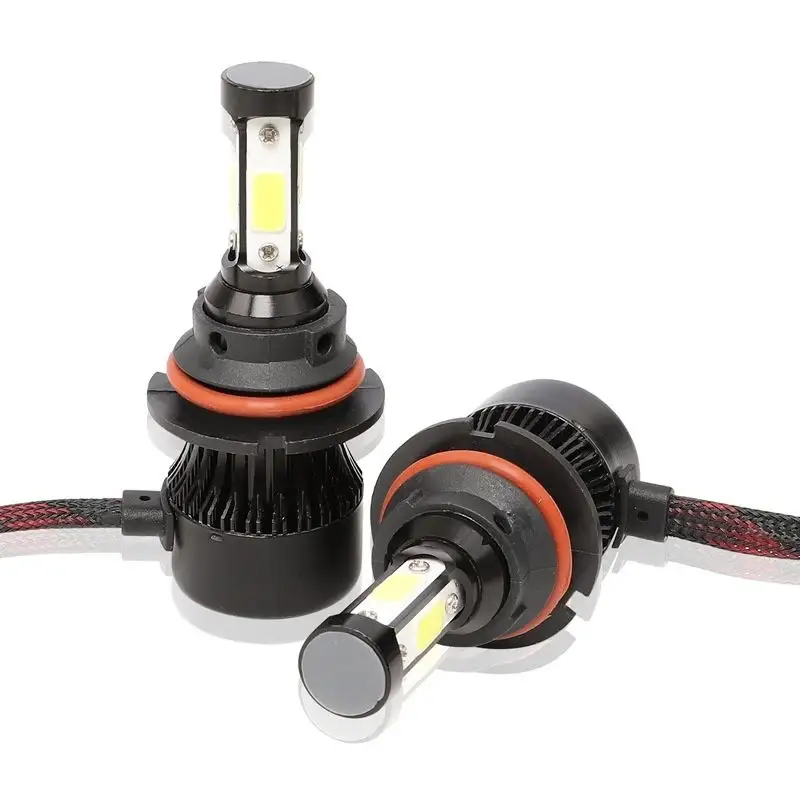 auto lighting systeml S2 4 sides H1 H3 H4 H7 H8/H11 9005 9006 880 H13 9004 9007 LED Headlight For Cars led bulb
