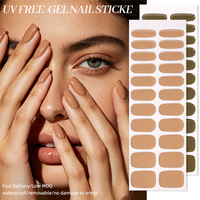 Autocollants pour ongles personnalisés sans cuisson, autocollants pour nail art en gros, fournisseur en gros de bandes de gel UV sans cuisson, achat en gros, livraison gratuite