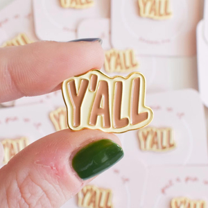 Y'all mignon Texas cadeau promotionnel Badge émail épinglette pour ses enseignants et étudiants Offre Spéciale dur doux émail broches personnalisé - Product Image 1