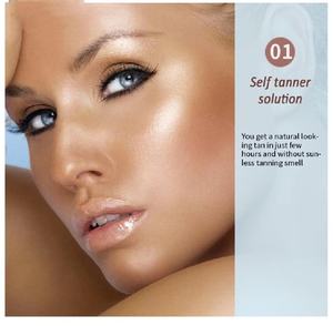 <span class=keywords><strong>Lingettes</strong></span> bronzantes jetables OEM, emballées individuellement, à effet bronzant progressif pour le visage et le corps, sans alcool, non gras - Product Image 3