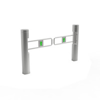 Contrôle d'accès rapide, contrôle à distance intelligent pour hôtel, entrée de supermarché, barrière automatique à balançoire, portail de sécurité, tourniquet