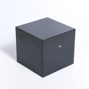 Boîte à bijoux en bois Yonghui, carrée, sur mesure, emballage haut de gamme, boîte de rangement YHC-0050 - Product Image 3