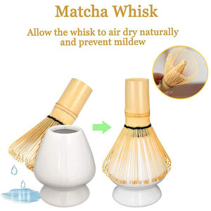 Newell mango largo personalizado niños <span class=keywords><strong>juguete</strong></span> Matcha té verde polvo bambú Chasen Matcha batidor Matcha <span class=keywords><strong>herramientas</strong></span> y estuche con cuchara - Product Image 4